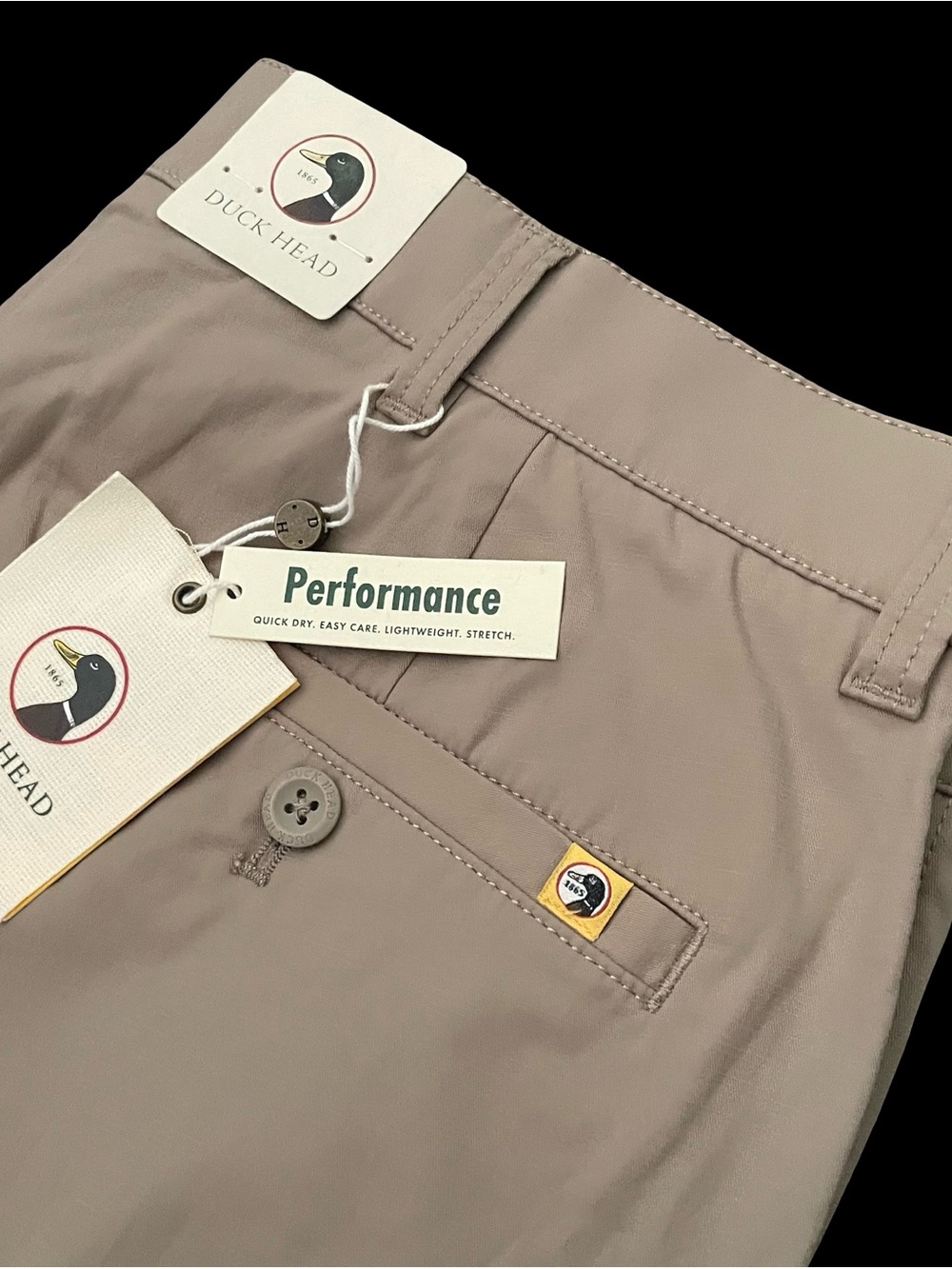 Duck Head Performance Chino Pants Harbor Khaki 32x30 $128